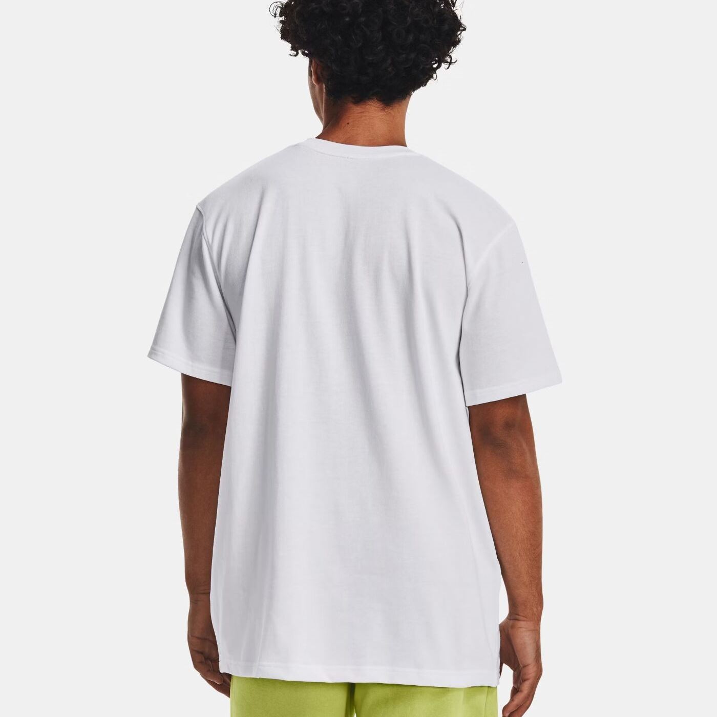 Футболка Under Armour Logo Embroidered Heavyweight 1373997-100