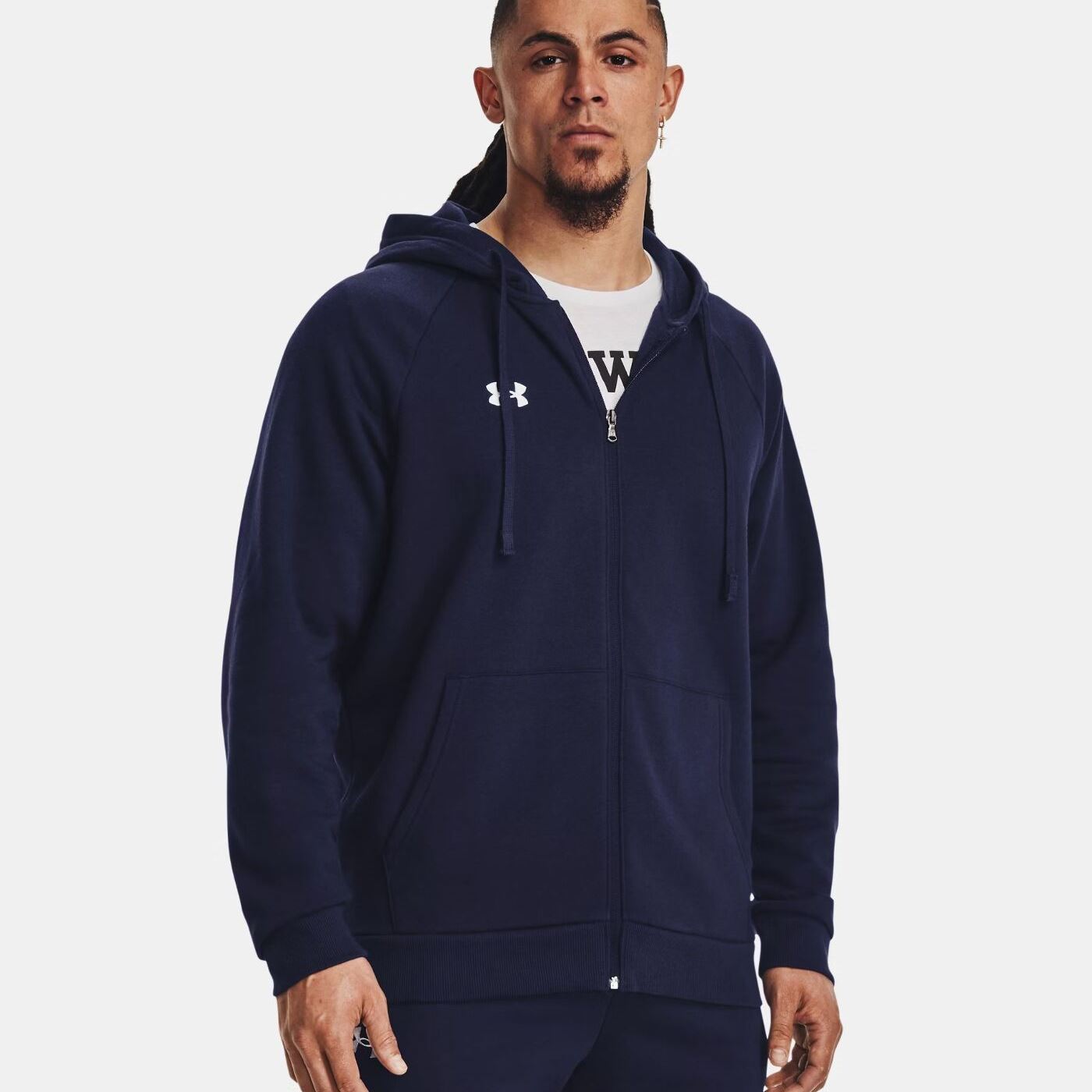 Кофта Under Armour Rival Fleece Full-Zip 1379767-410