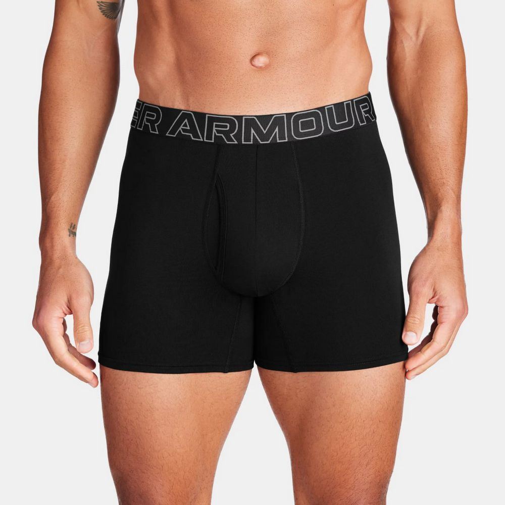 Труси Under Armour Performance Cotton 6" 3-Pack Boxerjock 1383889-001