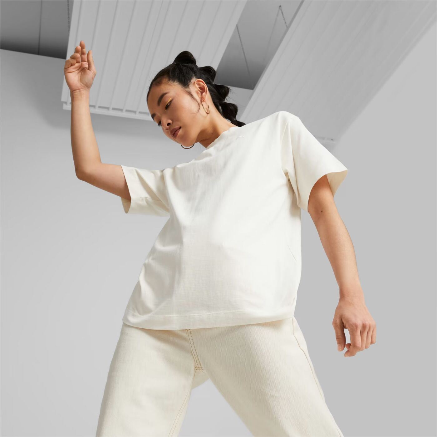 Футболка Puma SUNPŌ Mock Neck Tee 53797765