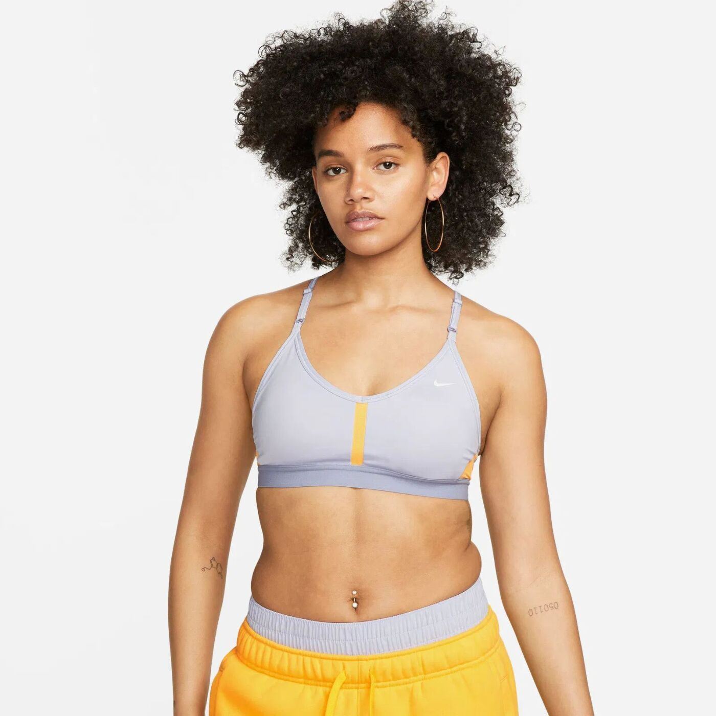 Топ Nike Indy Light-Support Padded V-Neck Sports CZ4456-536
