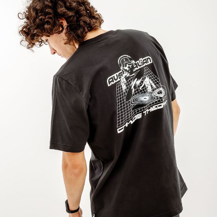 Футболка Australian Mixing Chaos Cotton T-Shirt HCUTS0048-003