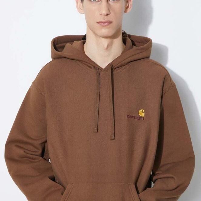 Кофта Carhartt American Script Sweat Lumber I028279-1ZDXX