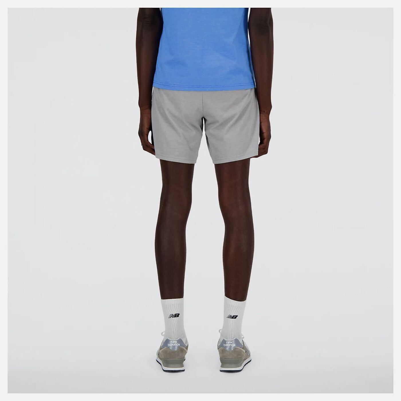 Шорти New Balance Sport Essentials Heathertech Short 7" MS41073AGT