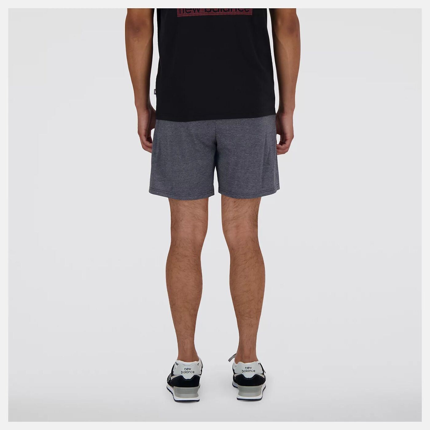 Шорти New Balance Heathertech Short 7" MS41073BK